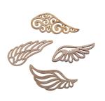 Dekorace andělská křídla dřevěná
