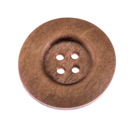 Knoflík 40 mm dřevěný Ara
