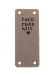 Nášivka   HAND MADE 50x20mm