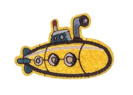 Záplata ponorka žlutá 48x67mm