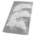 Dekorace andělská křídla 30x75 mm/3ks
