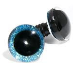 Očička 3D 14 mm glitrová