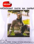 Návod na háčkovaný svetr TERINA