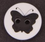 Knoflík 13 mm motýl